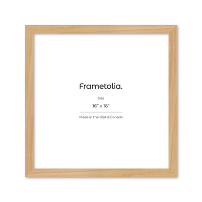 16" x 16" American Maple Heritage Wall Frame