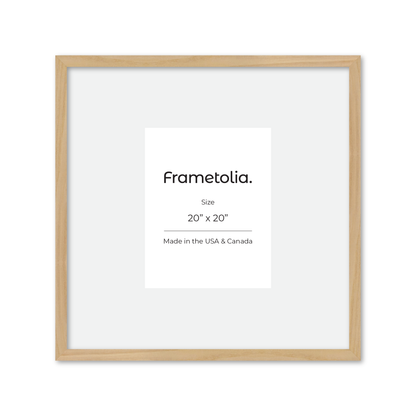 20" x 20" American Maple Heritage Wall Frame