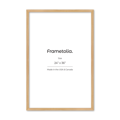 24" x 36" American Maple Heritage Wall Frame