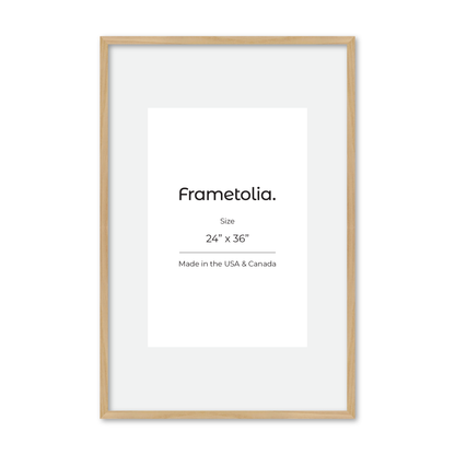 24" x 36" American Maple Heritage Wall Frame