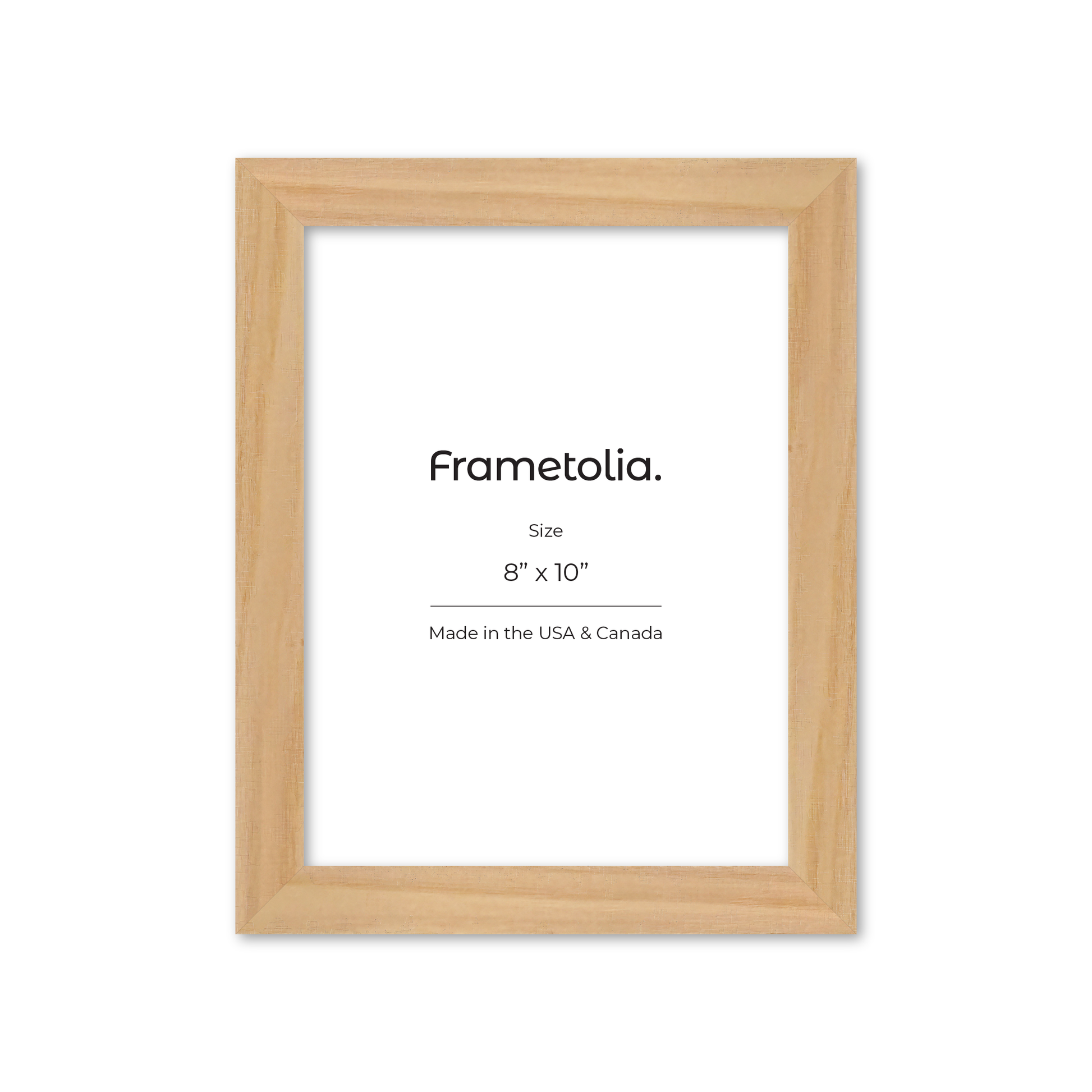 8" x 10" American Maple Heritage Wall Frame