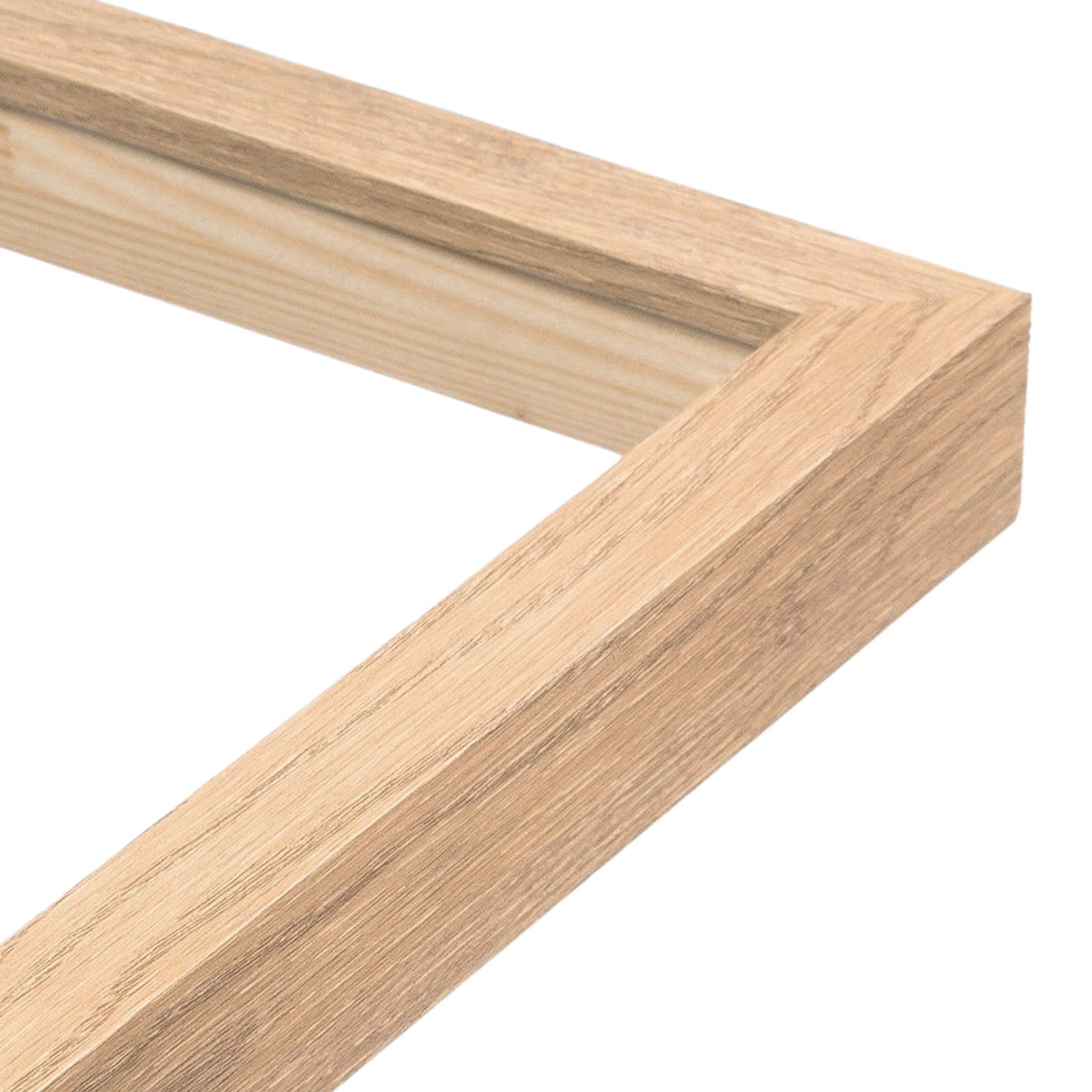 Natural Modern Narrow Width Table Top Frame