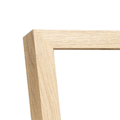 Natural Modern Narrow Width Table Top Frame