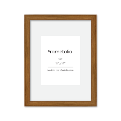 11" x 14" Light Oak Hudson Narrows Wall Frame