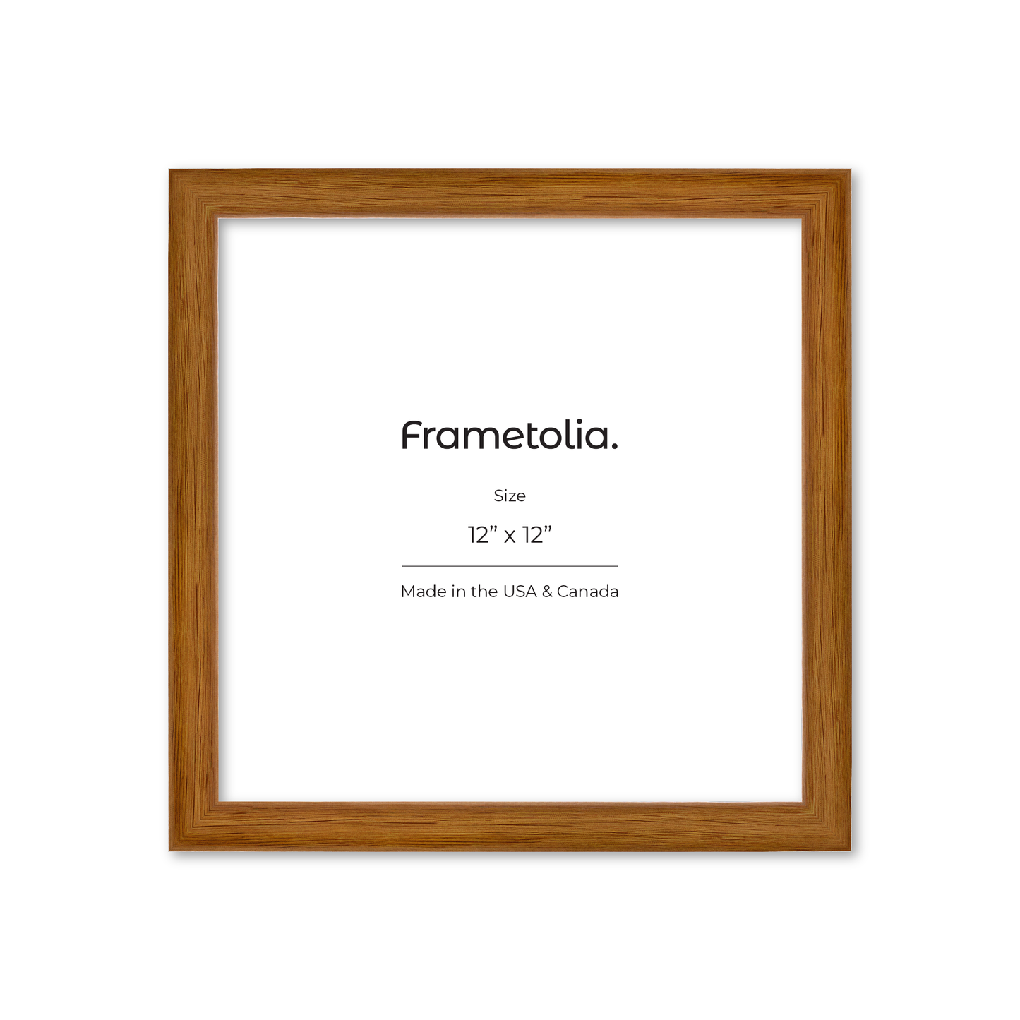 12" x 12" Light Oak Hudson Narrows Wall Frame