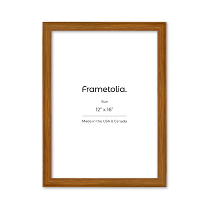 12" x 16" Light Oak Hudson Narrows Wall Frame