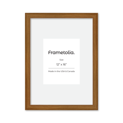 12" x 16" Light Oak Hudson Narrows Wall Frame