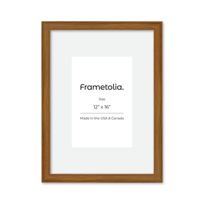 12" x 16" Light Oak Hudson Narrows Wall Frame