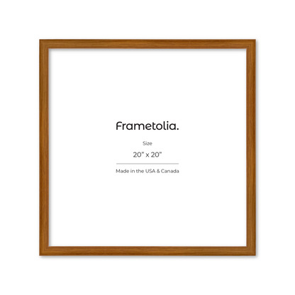 20" x 20" Light Oak Hudson Narrows Wall Frame