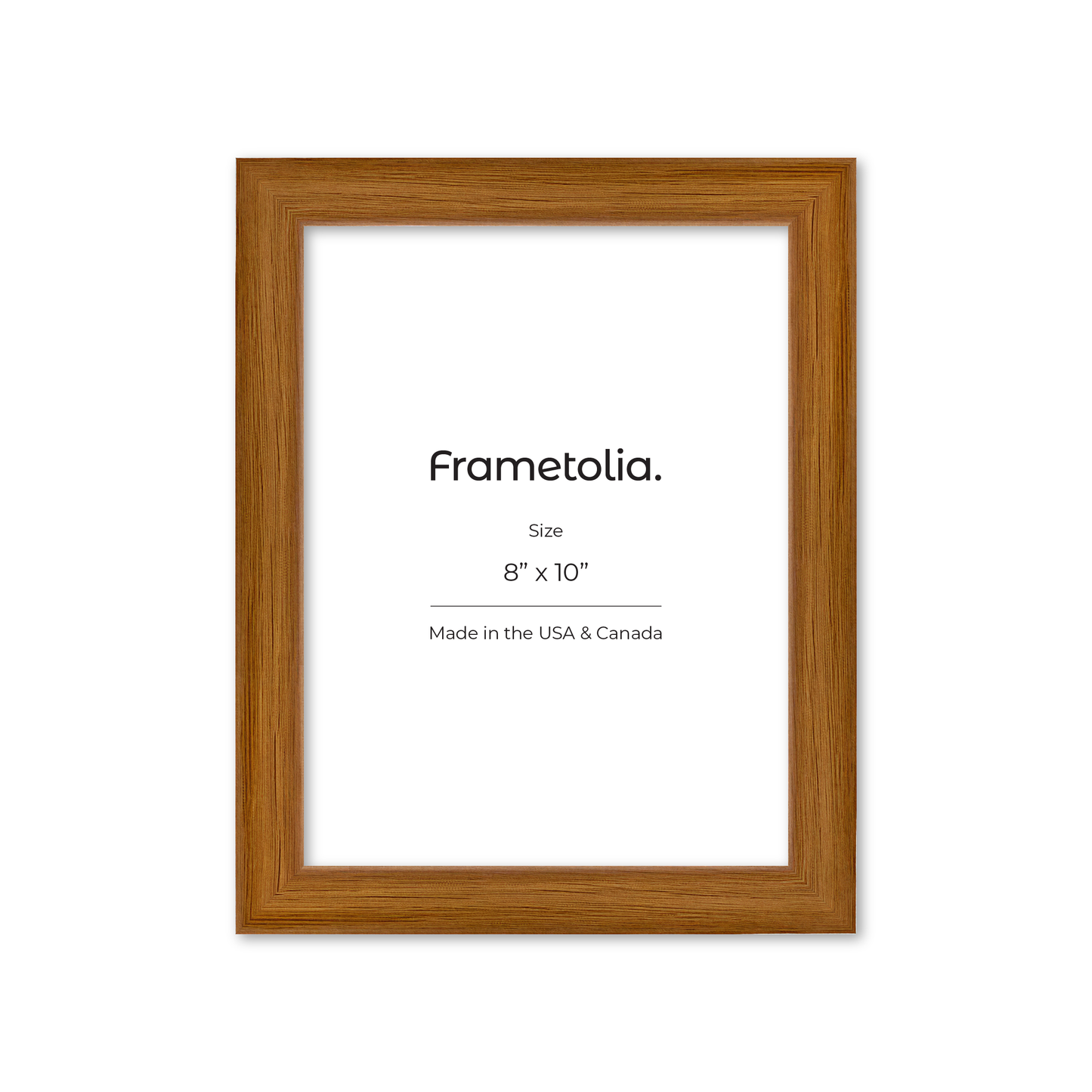 8" x 10" Light Oak Hudson Narrows Wall Frame