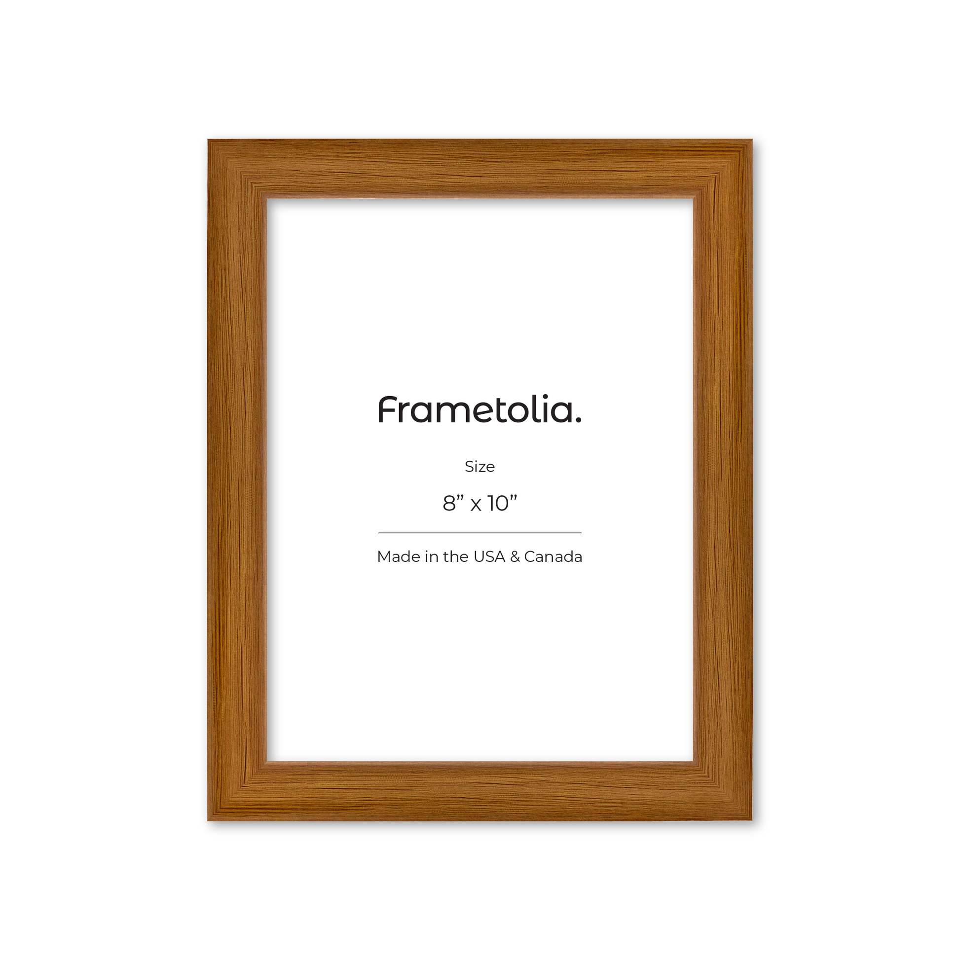 8" x 10" Light Oak Hudson Narrows Wall Frame