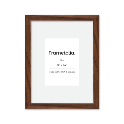 11" x 14" Dark Walnut Hudson Narrows Wall Frame