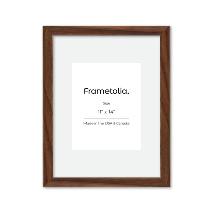 11" x 14" Dark Walnut Hudson Narrows Wall Frame