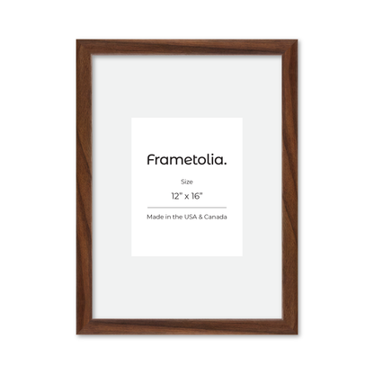 12" x 16" Dark Walnut Hudson Narrows Wall Frame