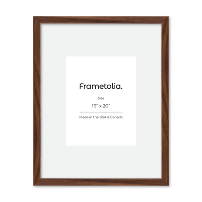 16" x 20" Dark Walnut Hudson Narrows Wall Frame