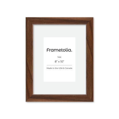 8" x 10" Dark Walnut Hudson Narrows Wall Frame