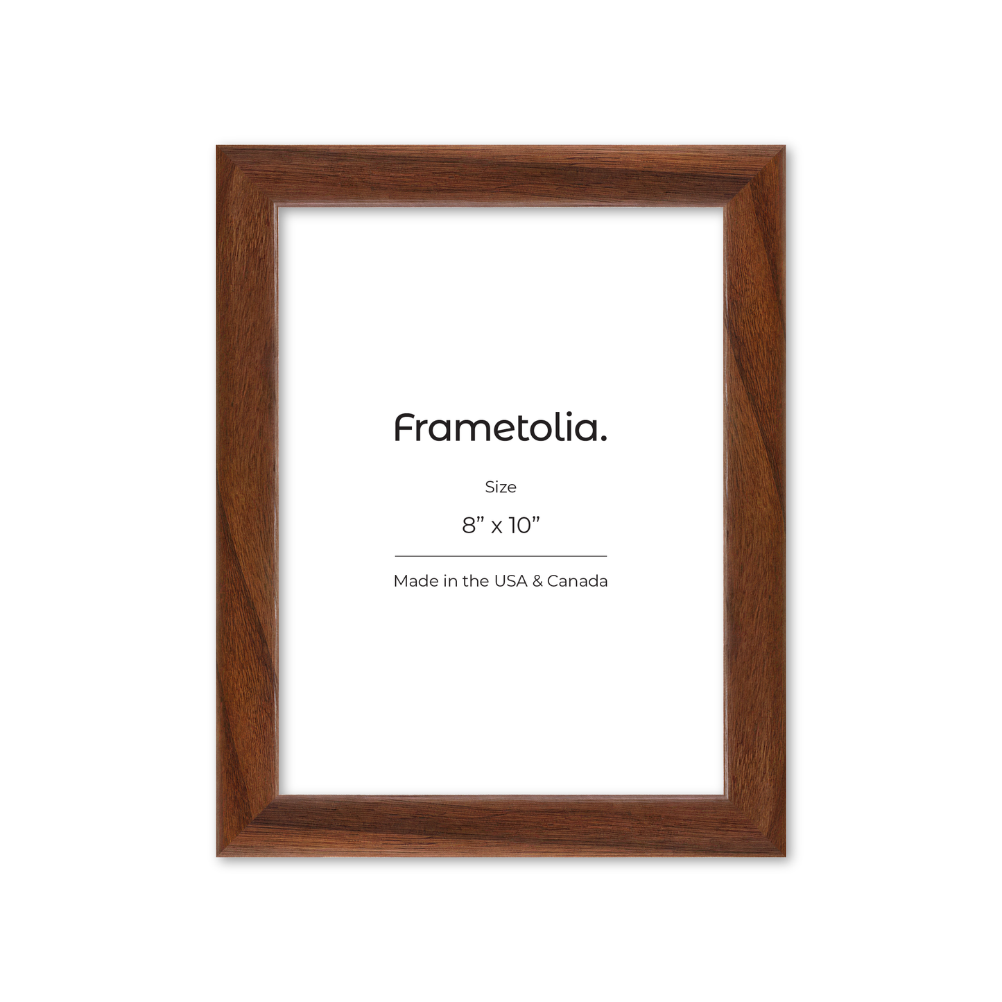 8" x 10" Dark Walnut Hudson Narrows Wall Frame