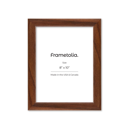 8" x 10" Dark Walnut Hudson Narrows Wall Frame