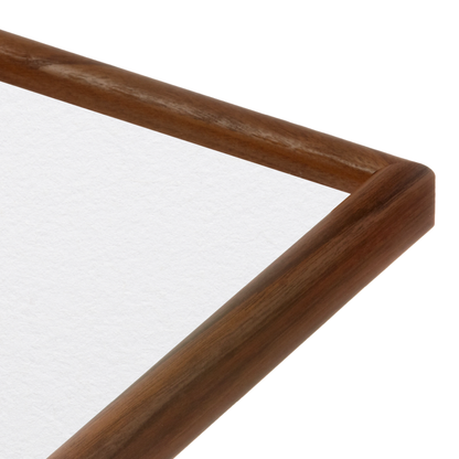 corner of the Dark Walnut Hudson Narrows Wall Frame