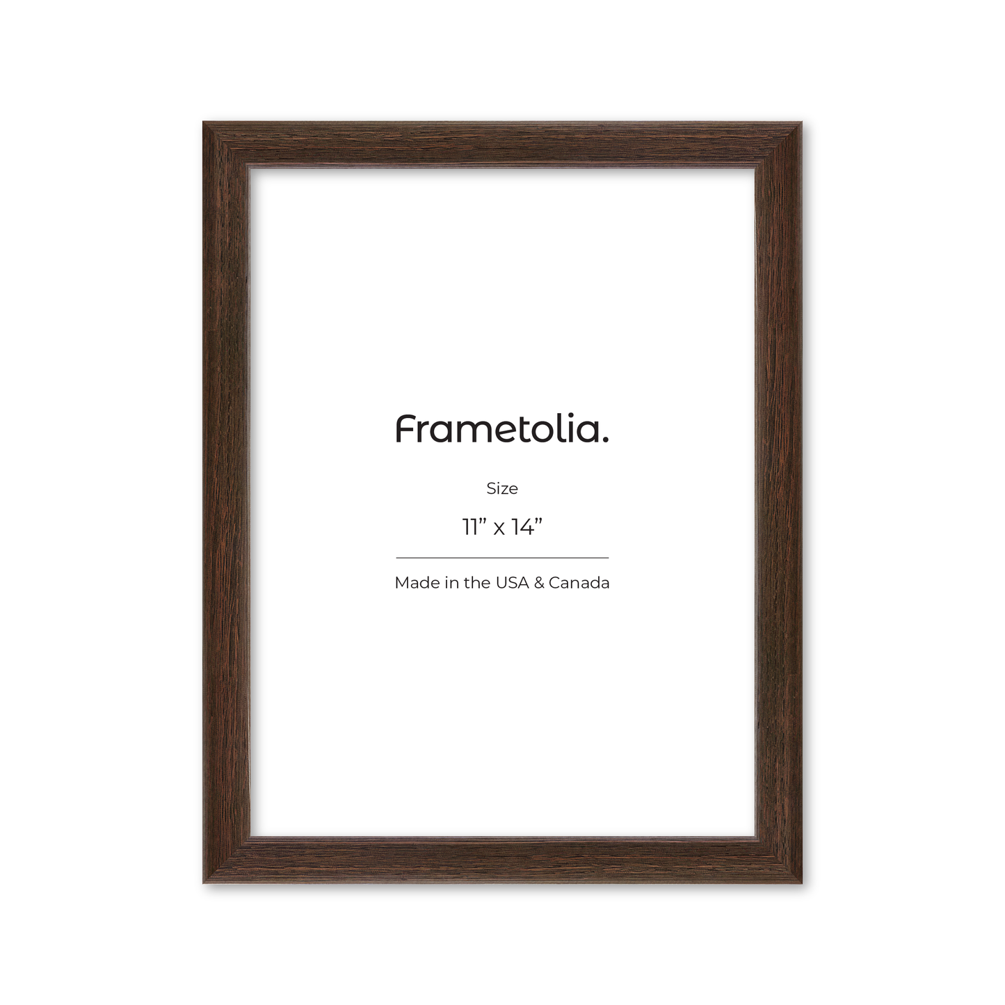 11" x 14" Dark Oak Hudson Narrows Wall Frame