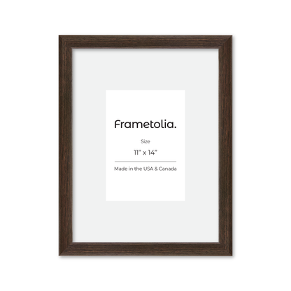 11" x 14" Dark Oak Hudson Narrows Wall Frame