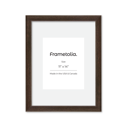 11" x 14" Dark Oak Hudson Narrows Wall Frame