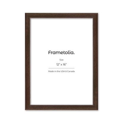 12" x 16" Dark Oak Hudson Narrows Wall Frame