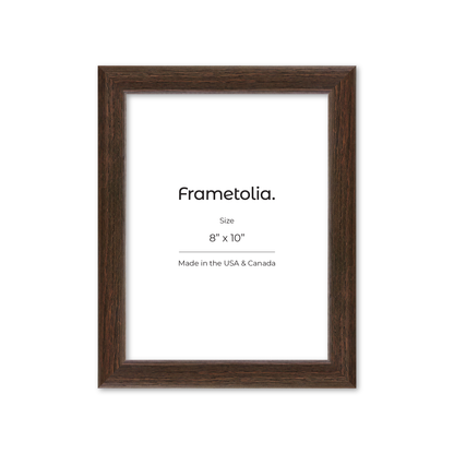 8" x 10" Dark Oak Hudson Narrows Wall Frame
