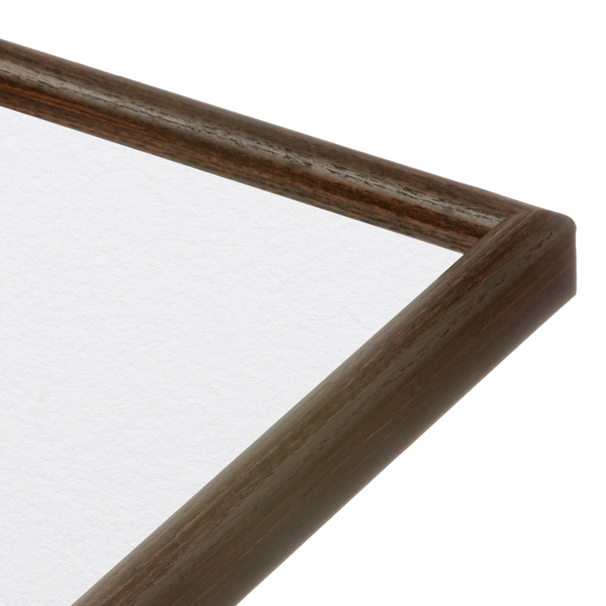 corner of the Dark Oak Hudson Narrows Wall Frame