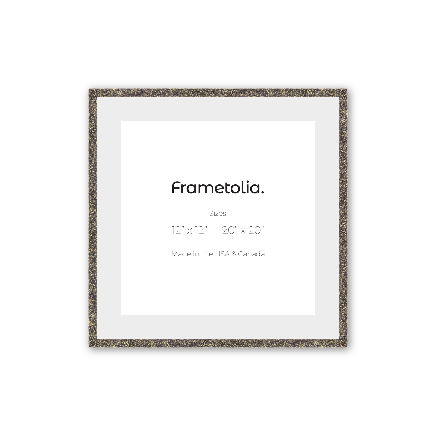 [Color:Gold Shagreen],[Mat:Wide Mat], Picture frame