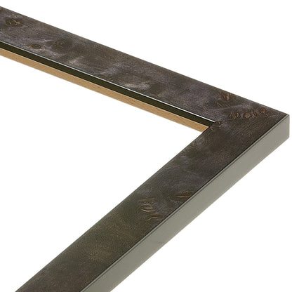 Charcoal Burlwood Medium Width Table Top Frame
