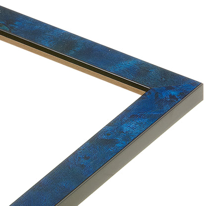 Midnight Blue Burlwood Medium Width Table Top Frame