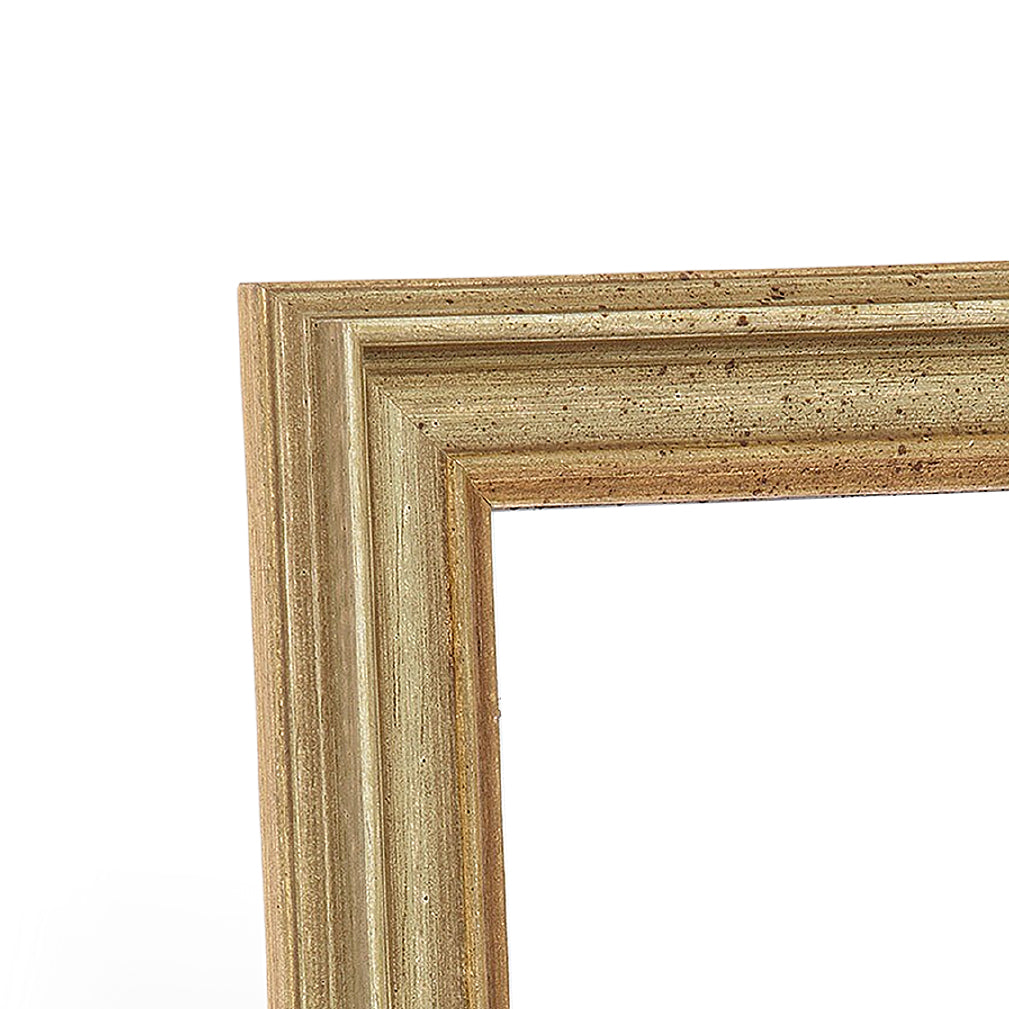 Gold & Silver Leaf Medium Width Table Top Frame