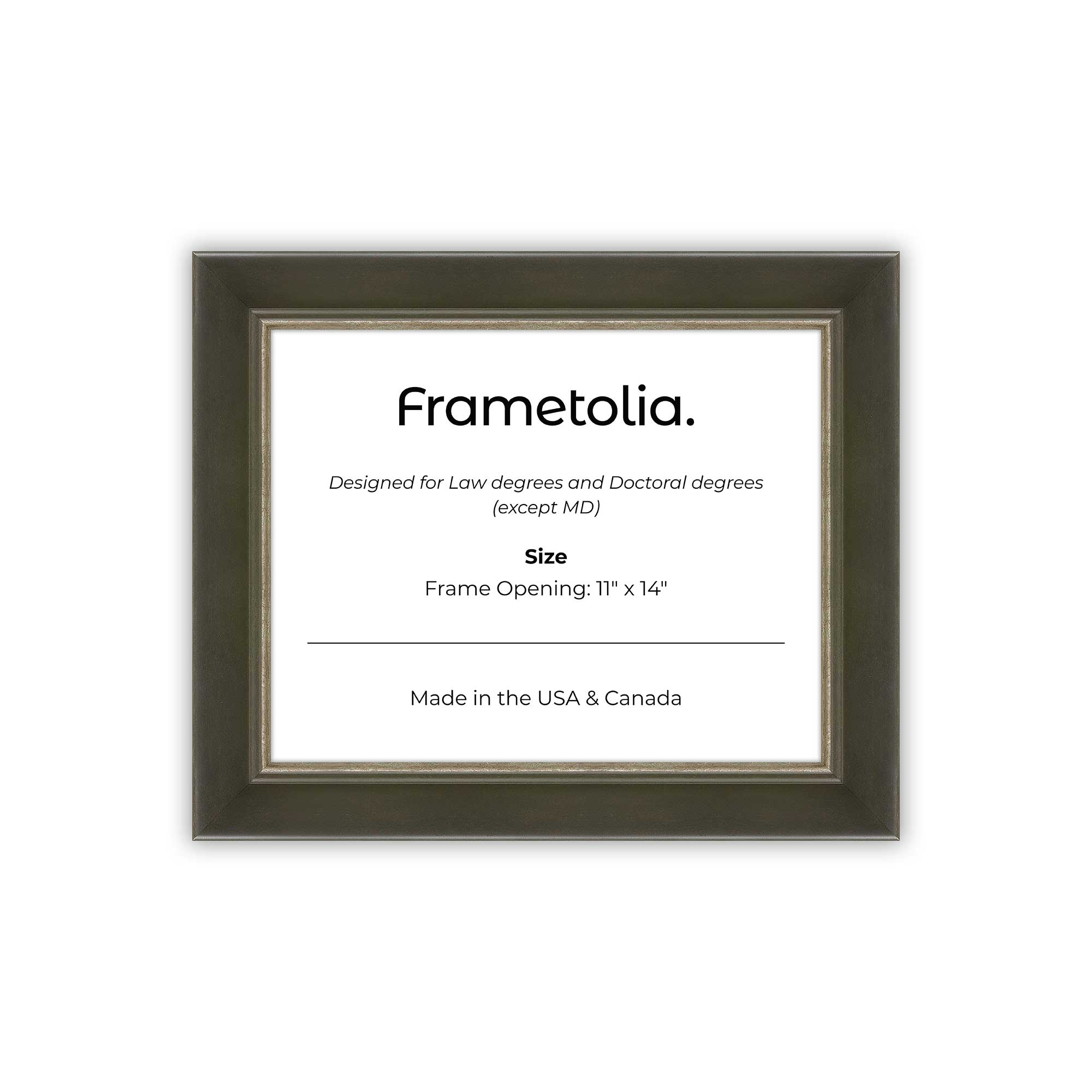 black sterling ridge diploma frame