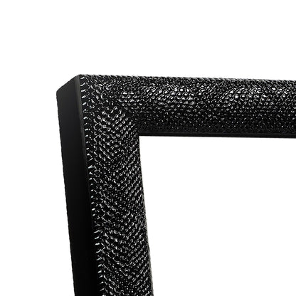 Black Glaze Medium Width Table Top Frame