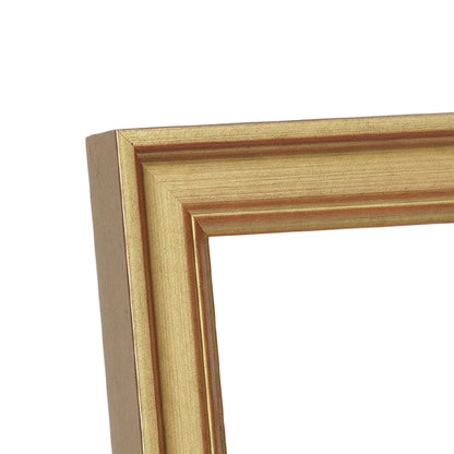 Gilded Gold Modern Medium Width Table Top Frame