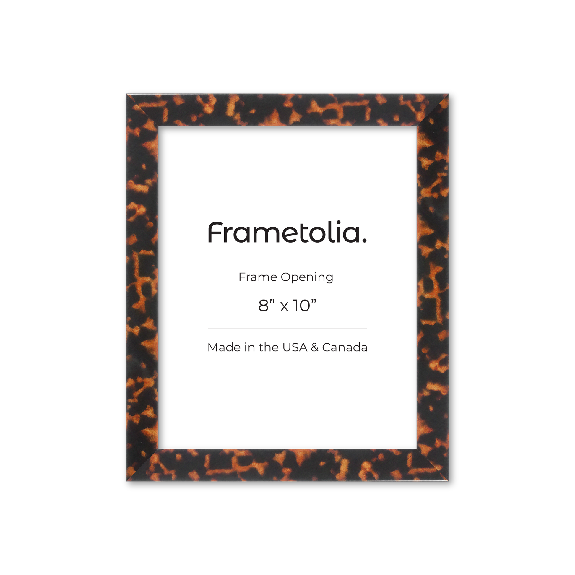 Tortoise Burlwood Lucca Wall Frame