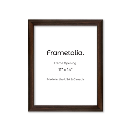 11" x 14" Dark Oak Hudson Wall Frame