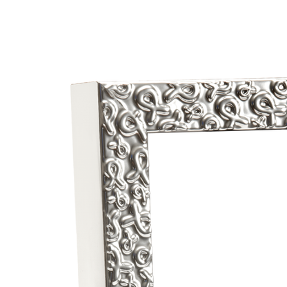 Silver Ribbon Table Top Frame