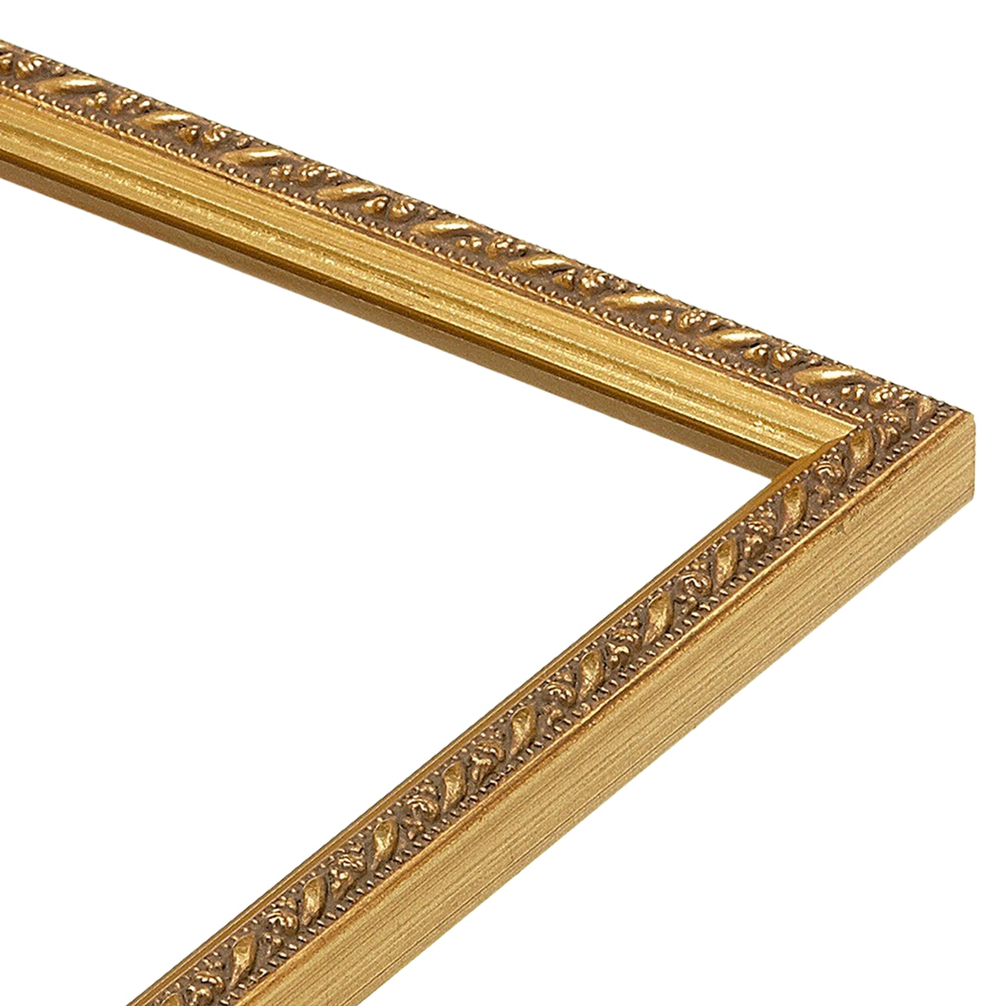 Gold Leaf Vintage Narrow Width Table Top Frame