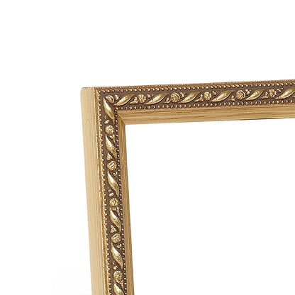 Gold Leaf Vintage Narrow Width Table Top Frame