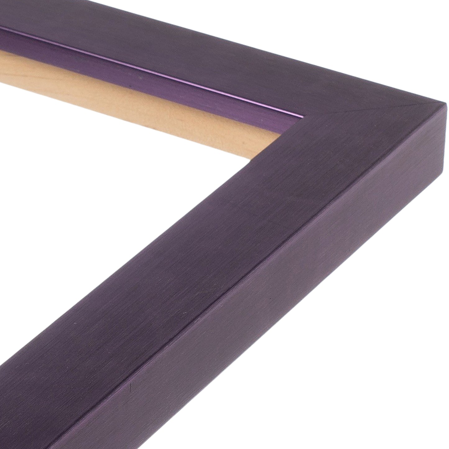 Purple Iris Medium Width Wood Table Top Frame