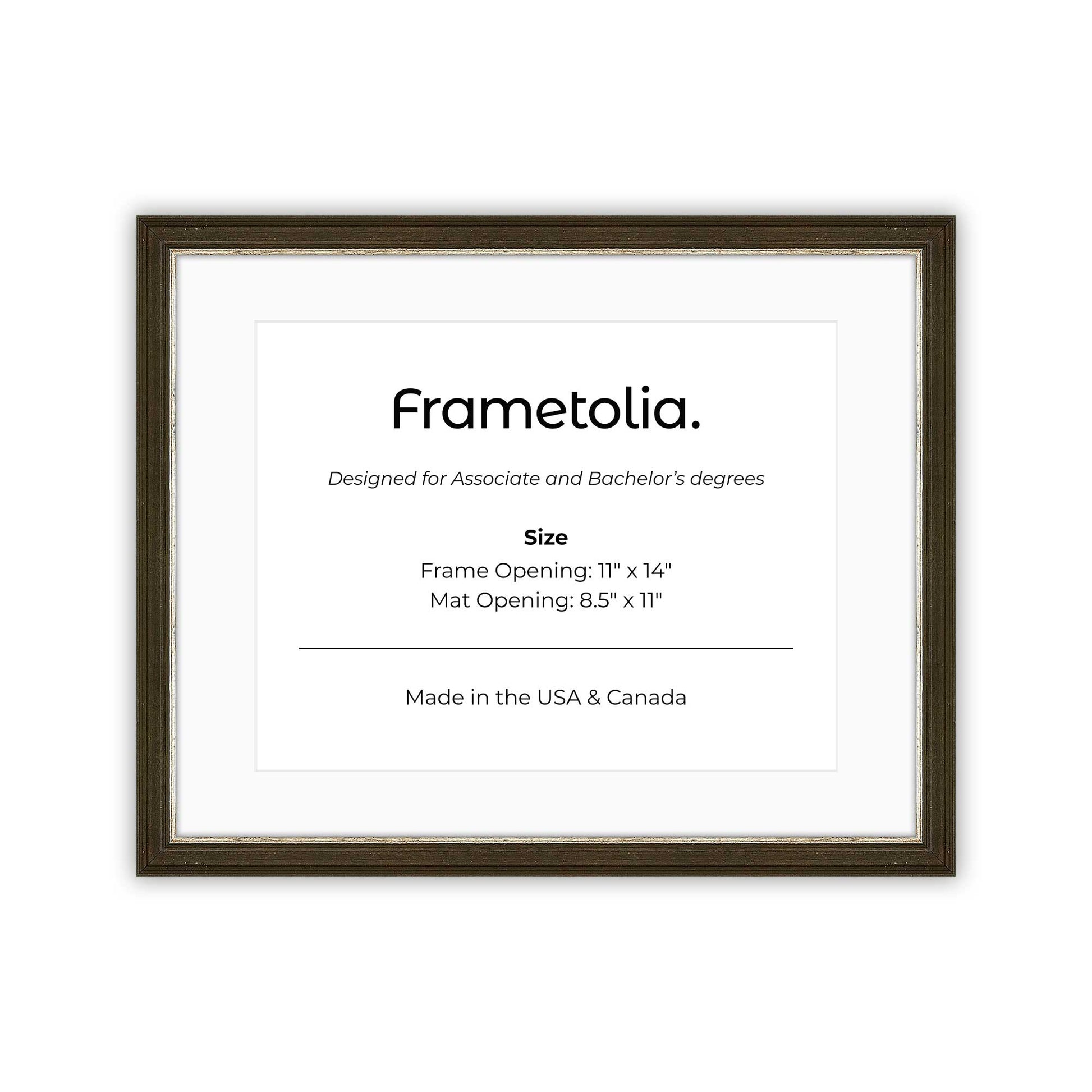 Black and Silver FAMILY Wall Frame