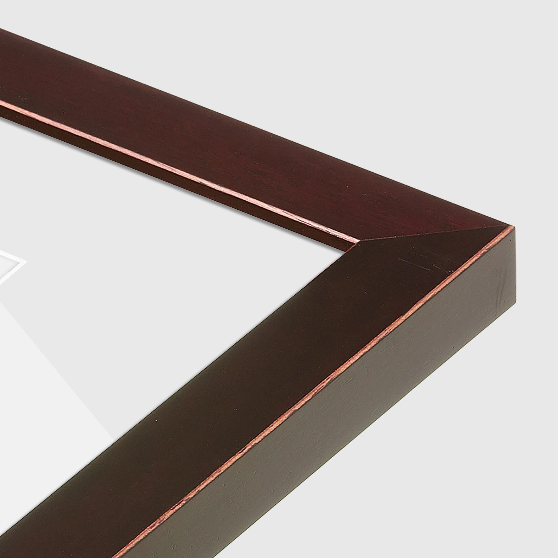 corner of the Mahogany FAMILY Wall Frame