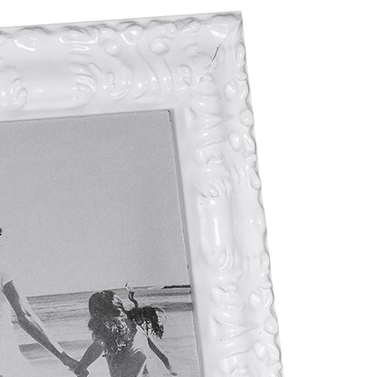 Shimmering White Medium Width Table Top Frame