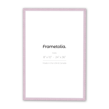18" x 24" Shimmering Rose Petal Renaissance Charm Medium Width Wall Frame