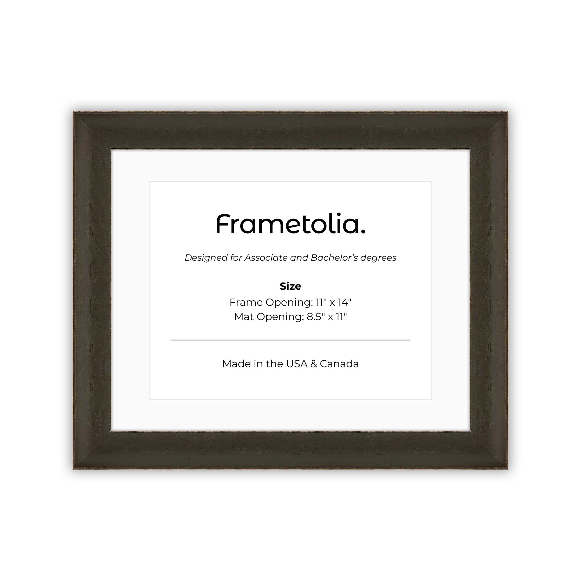 Bravo Brown Marlow diploma frame
