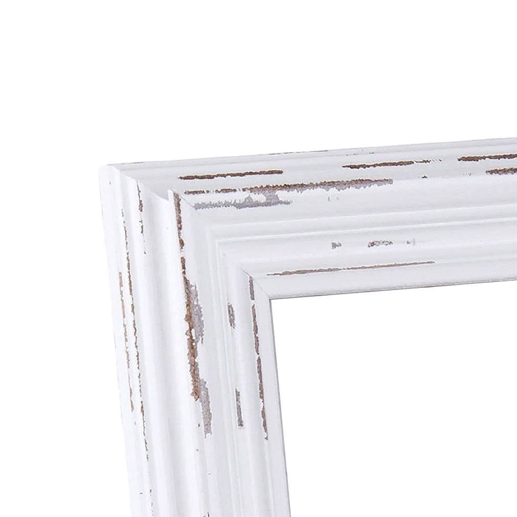 Rustic Off White Medium Width Table Top Frame