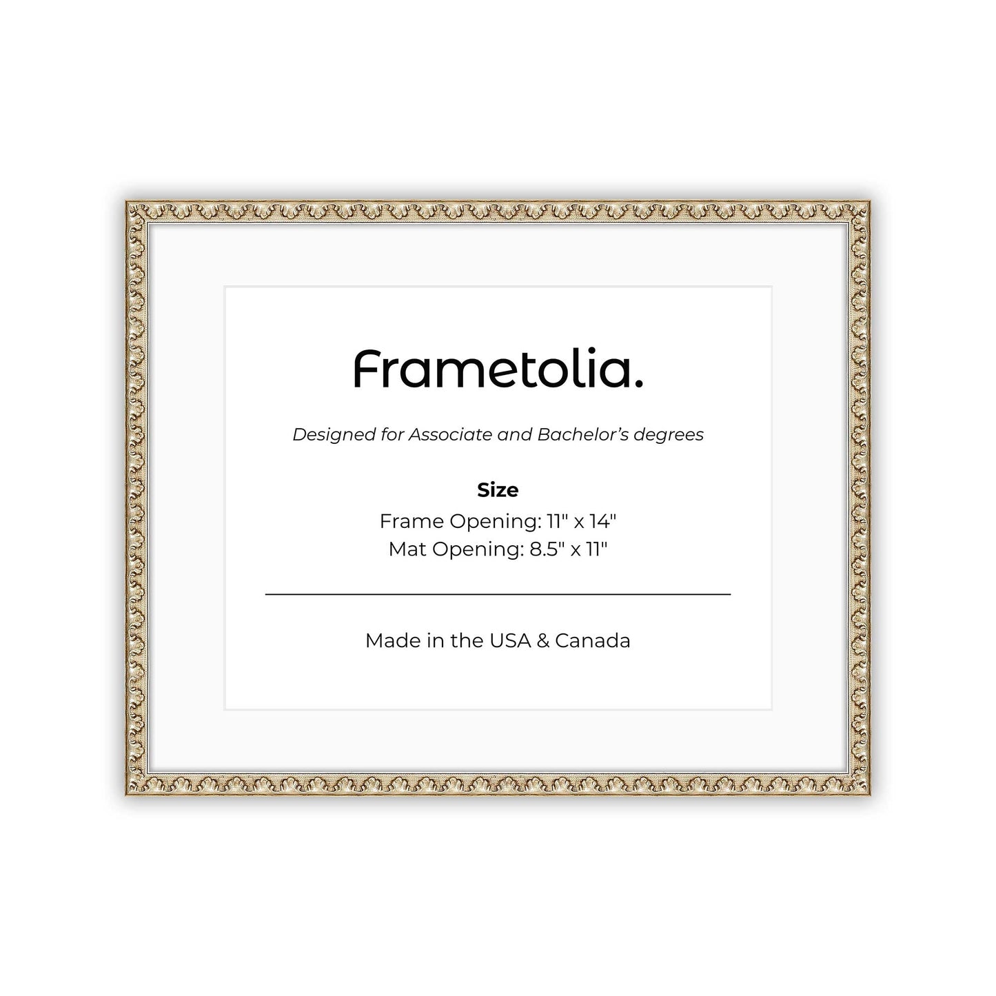 Sillver Leaf FAMILY Wall Frame