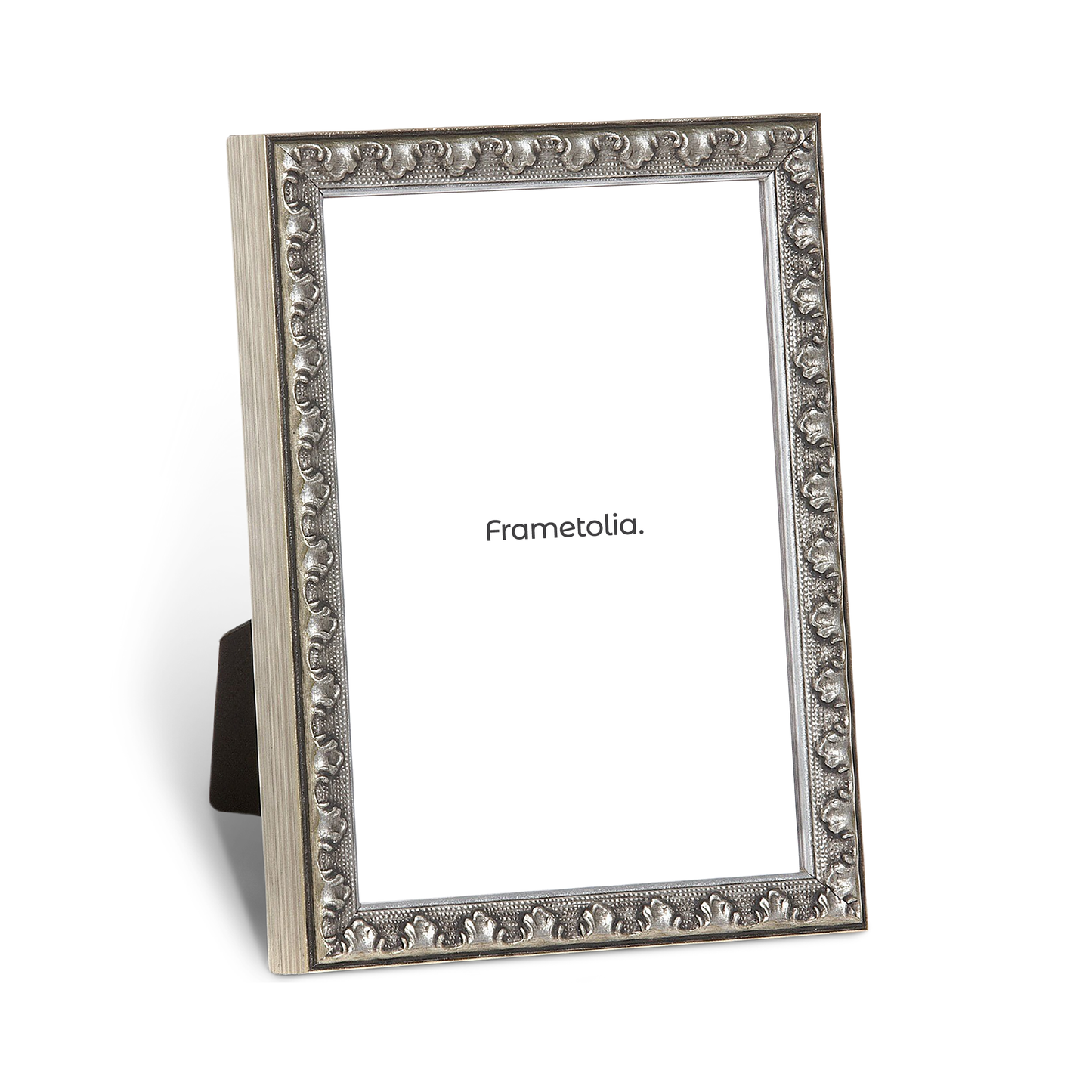 Pewter Leaf Narrow Width Table Top Frame